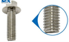 Pernos de brida hexagonal para construcción