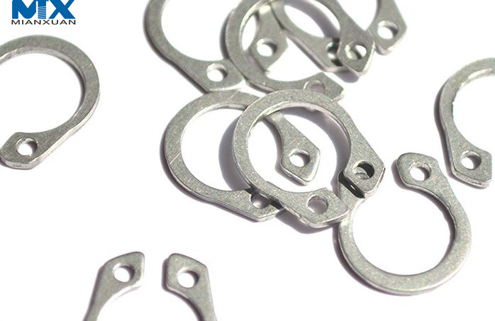 Anillos de retención para ejes - Tipo normal