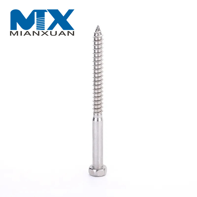 Tornillos de madera autorroscantes de cabeza plana ranurados Tornillo de rosca avellanado