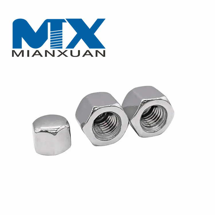 Tuercas hexagonales de acero inoxidable DIN917
