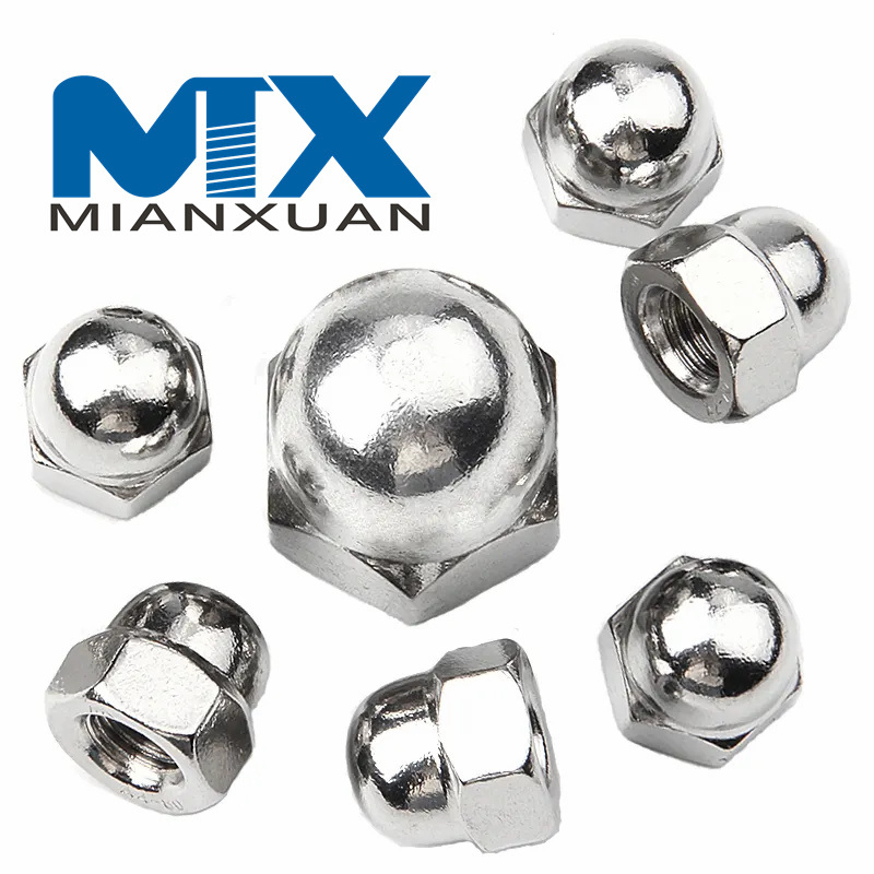 Tuercas de cubierta hexagonales de productos básicos en efectivo de alta calidad
