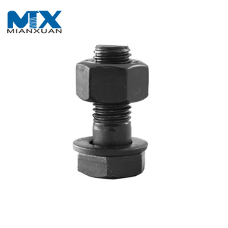 Perno A325 A194 y F436 Tuerca hexagonal pesada M7 Tuerca ASTM A194 Grado 2h