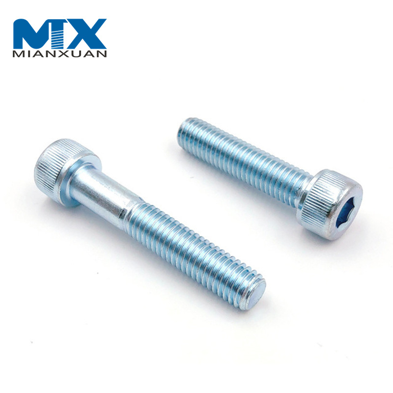 Tornillos de cabeza hueca hexagonal pasivados de acero inoxidable métrico DIN 912 304
