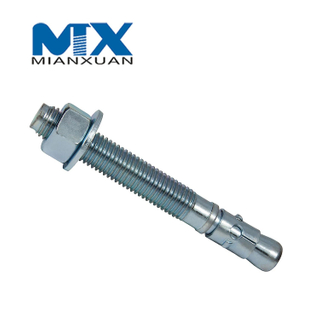 Anclaje de cuña de sujeción de expansión de acero al carbono de acero inoxidable de alta calidad de fábrica de China