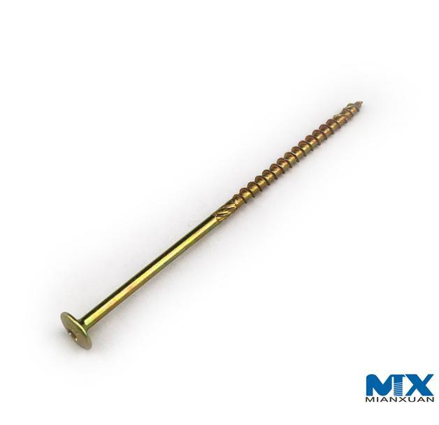 Tornillos largos para aglomerado Torx/pH con cabeza de oblea o cabeza avellanada