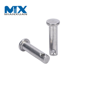 DIN1444 Acero inoxidable 304 316 3 mm 4 mm 5 mm DIN1444 Pasador de horquilla con orificio