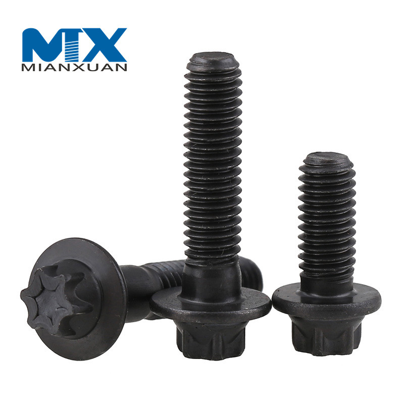 Perno de brida Torx grande con cabeza hexalobular de grado 12,9, venta caliente, DIN34801