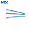 Tornillo de máquina de cabeza plana ranurado de acero inoxidable A2 A4 DIN963