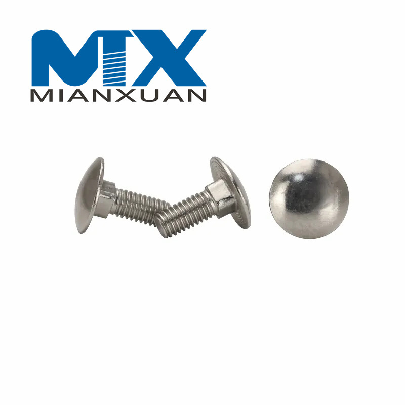 Tornillo de cabeza ahuecada con cuello cuadrado redondo y perno Nead Coach