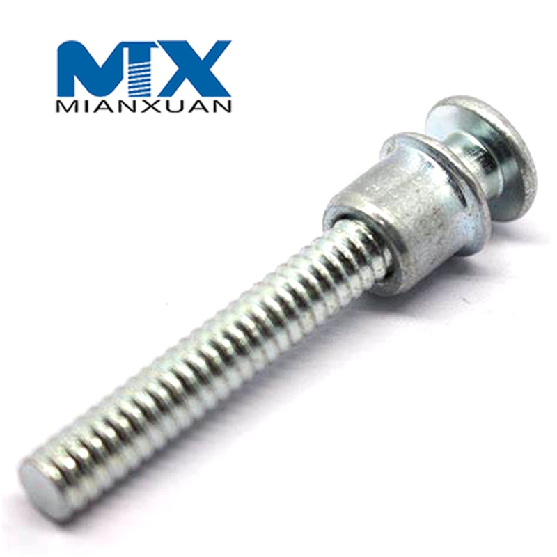 Sujetador Huck Magna-Grip de cabeza avellanada de acero al carbono de acero inoxidable 304
