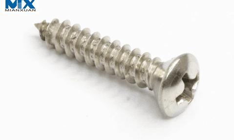 Tornillos autorroscantes de cabeza plana