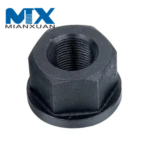 Tuercas de rueda con brida de acero inoxidable de grado 6 8