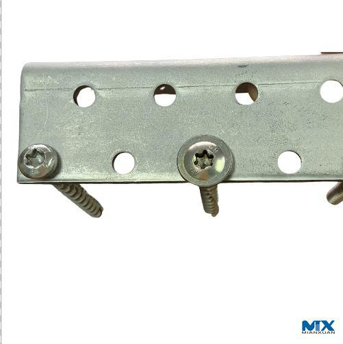 Tornillos para madera de acero inoxidable con cabeza de oblea para perfiles solares