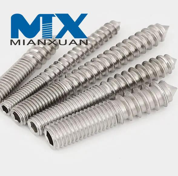Perno colgante de rosca de acero inoxidable DIN797