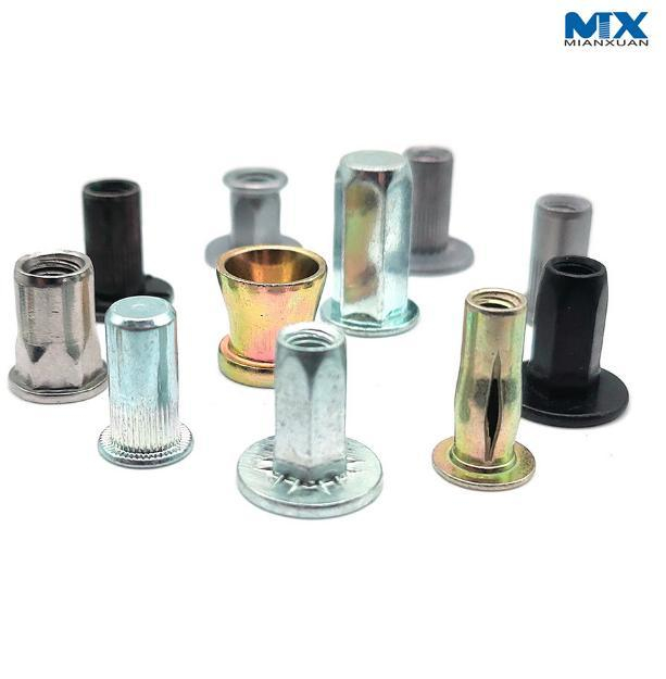 Tuercas remachables de cabeza hexagonal para automóvil