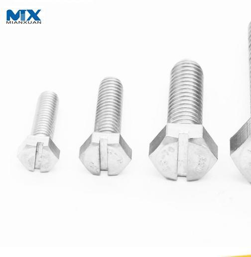 Pernos hexagonales con ranura o hueco para pH