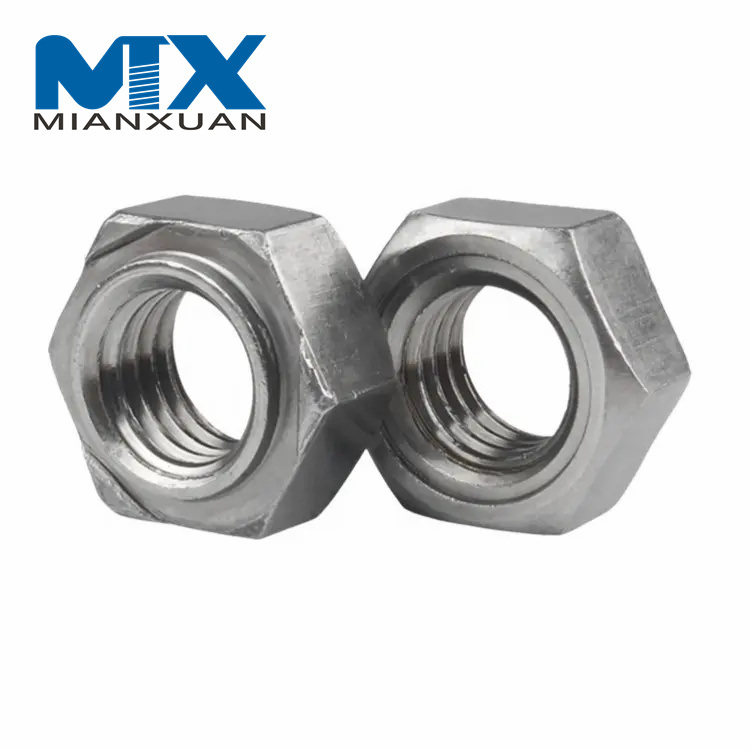Tuercas Tuercas hexagonales de acero inoxidable de bloqueo