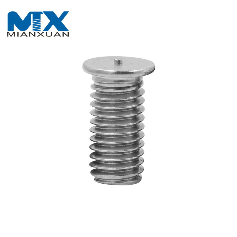 Perno prisionero de soldadura del aluminio del acero inoxidable ISO13918 tipo PT DIN32501 para la descarga del condensador