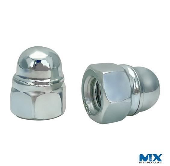 Tuercas ciegas abovedadas hexagonales de tipo par predominante