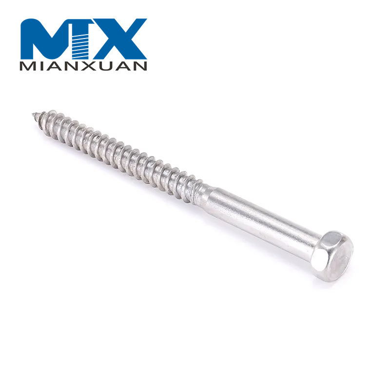 Tornillos de madera autorroscantes de cabeza plana ranurados Tornillo de rosca avellanado
