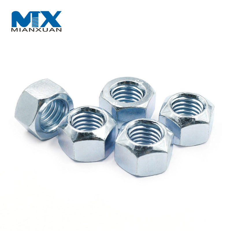 Tuerca de fijación del hex. del óxido del negro del acero de carbono DIN980V todo el tipo del esfuerzo de torsión predominante del metal