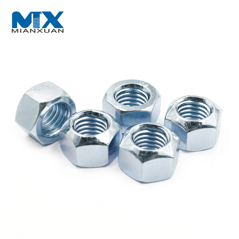 Tuerca de fijación del hex. del óxido del negro del acero de carbono DIN980V todo el tipo del esfuerzo de torsión predominante del metal