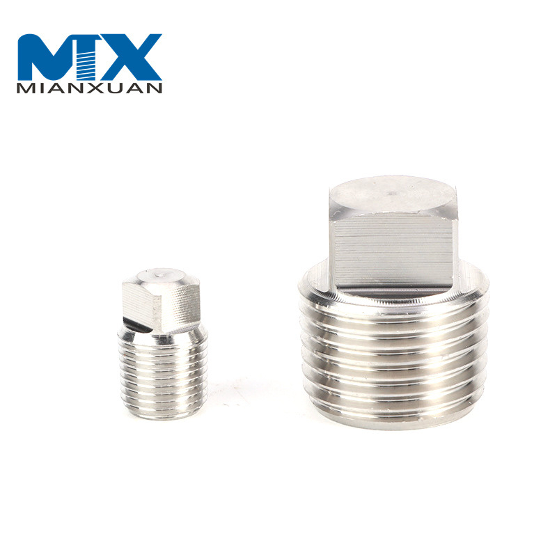 Tapones de tubo de cabeza hexagonal de rosca cónica DIN909 con alta calidad