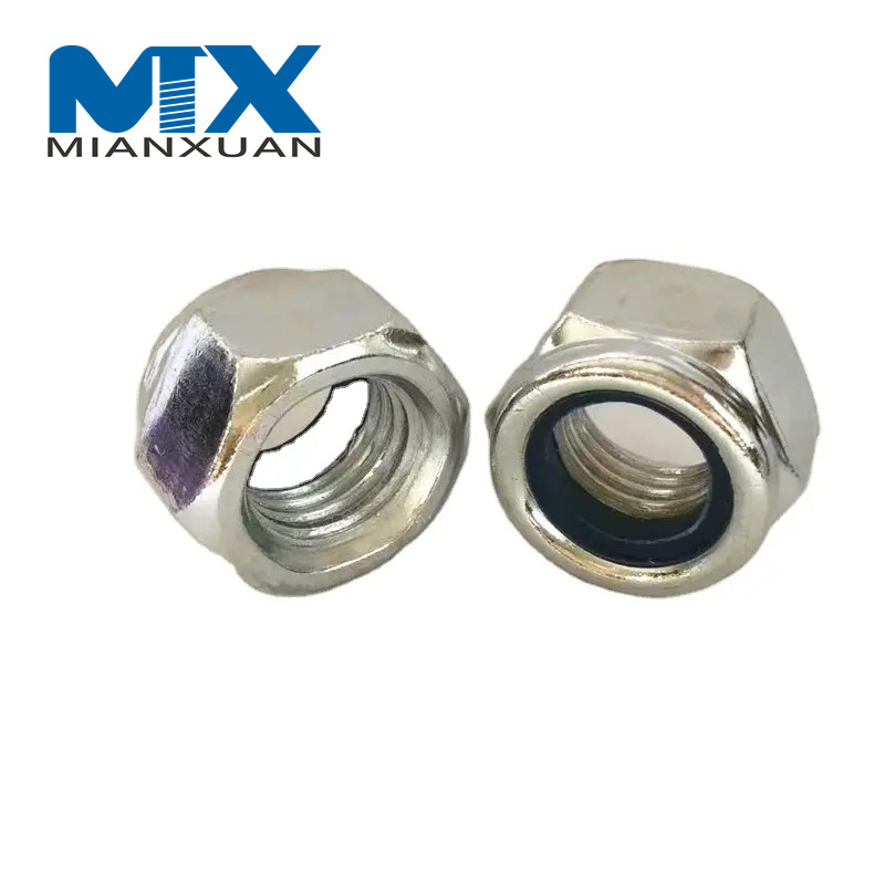 DIN982 Tipo de torsión predominante Tuercas hexagonales Tipo pesado con nailon