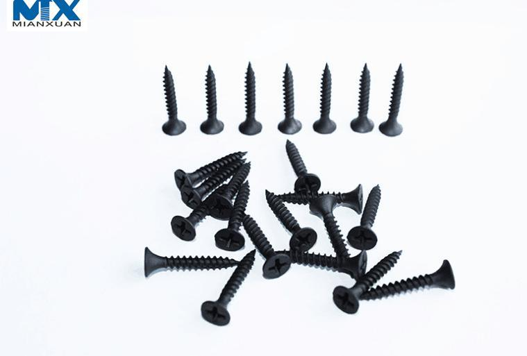 Tornillos para paneles de yeso de doble rosca con cabeza de corneta