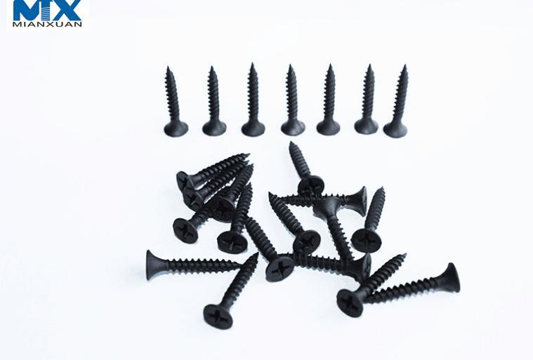 Tornillos para paneles de yeso de doble rosca con cabeza de corneta