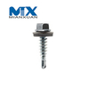 Tornillos autorroscantes bimetálicos Hex HD (SS304+CS) Arandela EPDM endurecida Ss410
