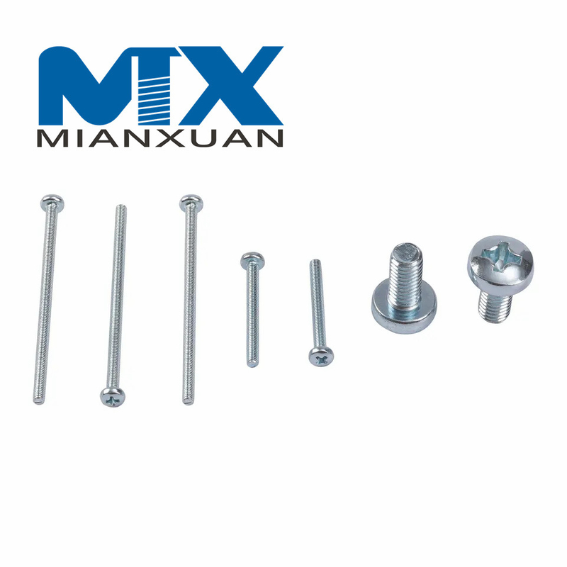 Tornillos de máquina con tornillo cruzado Phillips Pan Head DIN7985
