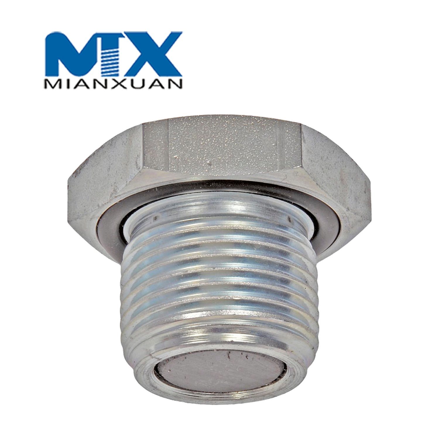 Aluminio magnético de encargo del tornillo de drenaje de aceite del tornillo de cárter de aceite de las piezas de adaptación automática