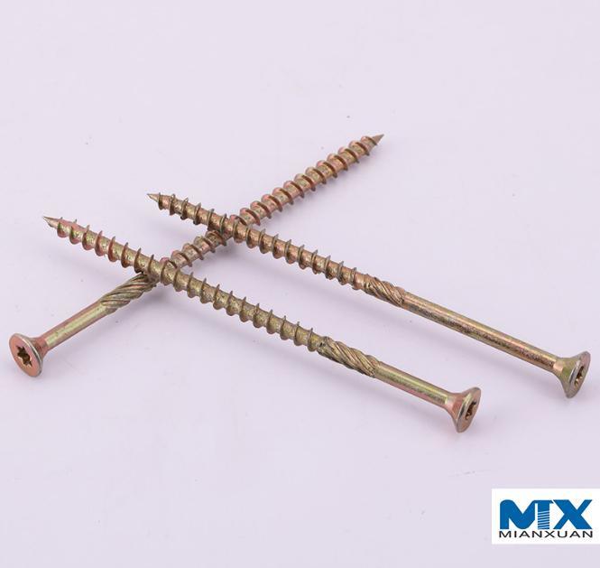 Tornillos largos para aglomerado Torx/pH con cabeza de oblea o cabeza avellanada