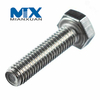 Acero al carbono 4,8 8,8 10,9 12,9 Perno hexagonal de acero dulce DIN933 Perno hexagonal 933 M3 M4 M5 M6 M8