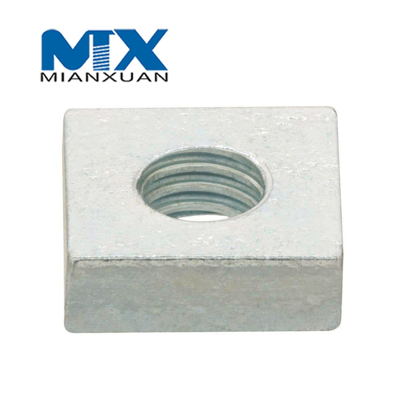 Inoxidable A2 A4 304 316 A2-70 A4-80 Tuerca cuadrada DIN 562 557 Tuerca cuadrada DIN557 DIN562 M24 M30 M36 M42 M48