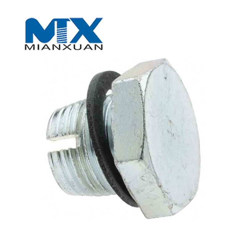 Tapón de drenaje de cárter de aceite de tapón de aluminio CNC de alta calidad