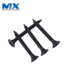 Tornillo para paneles de yeso con cabeza de corneta negra de 3,5 mm y 25 mm para paneles de yeso