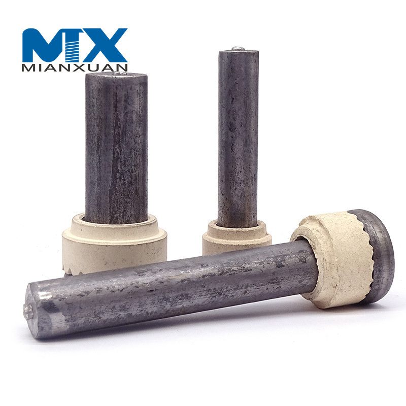 Venta caliente de clavos de soldadura de cabeza cilíndrica para estructuras de acero