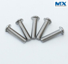 Tornillos de cabeza de botón hexagonal de acero inoxidable