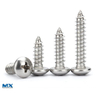 Tornillos de cabeza avellanada/avellanada de acero inoxidable Serie en pulgadas