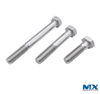 Pernos hexagonales de acero inoxidable con rosca parcial