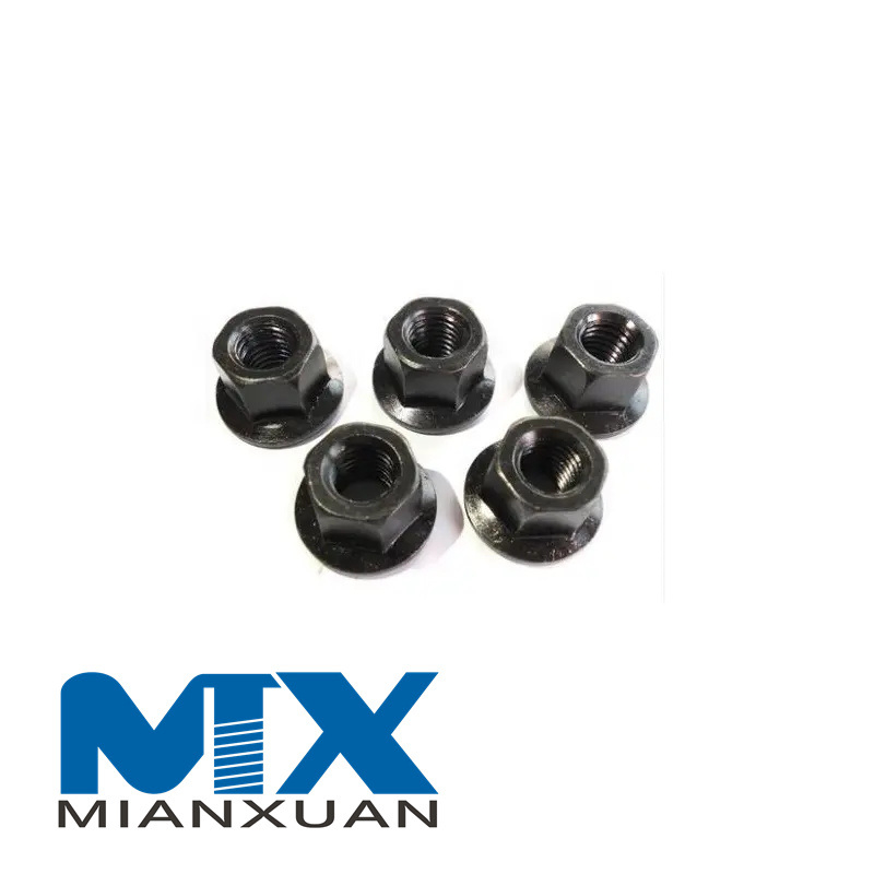 Tuercas hexagonales soldadas por puntos con brida