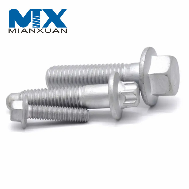 Mayorista de fábrica Torx-Head Perno Torx de cabeza de brida de perfil negro