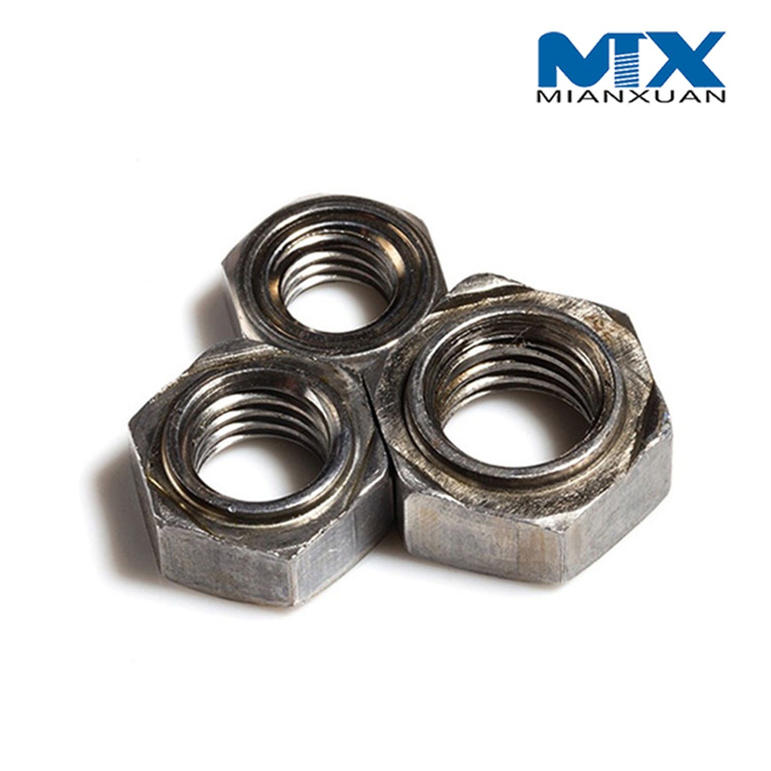 Llano estándar del negro del fabricante del acero de carbono de la nuez de la soldadura de la nuez de la soldadura del hex. DIN929