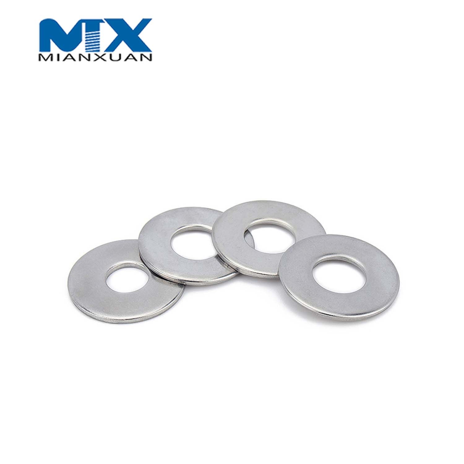 Arandela plana DIN125A Fabricante estándar de acero inoxidable A2 A4 18-8
