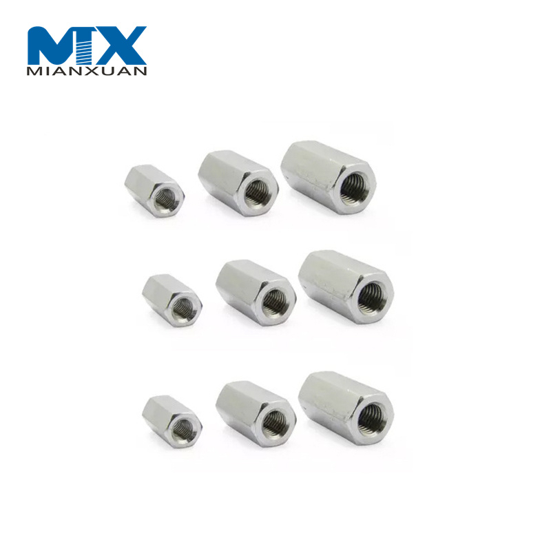 Tuercas altas hexagonales de acero al carbono engrosadas 1.5D Clase 6 DIN 6330 Tuercas de cabeza hexagonal