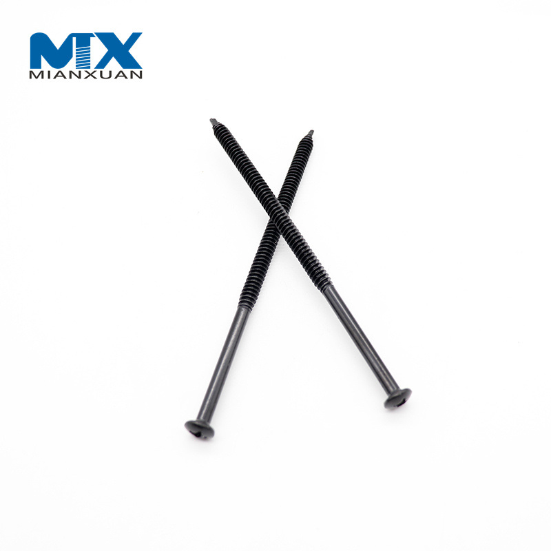Tornillo para Fosfato Negro o Gris con Rosca Gruesa Fina