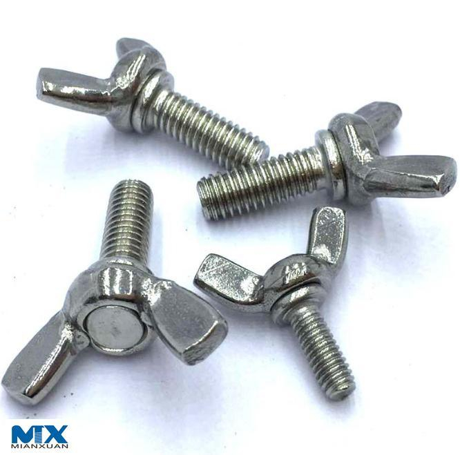 Tornillos de mariposa para muebles o construcción