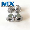 Tuerca abovedada hexagonal de piezas CNC de titanio de venta caliente